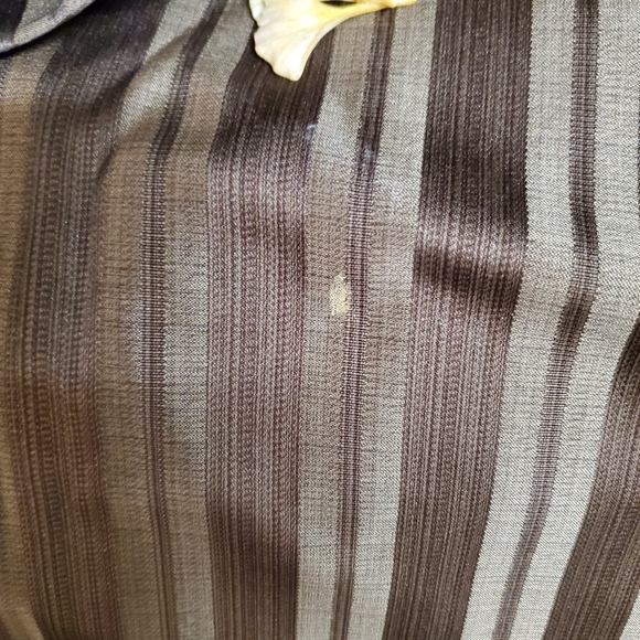 Shower curtain with shell rings - Picture 4 of 4